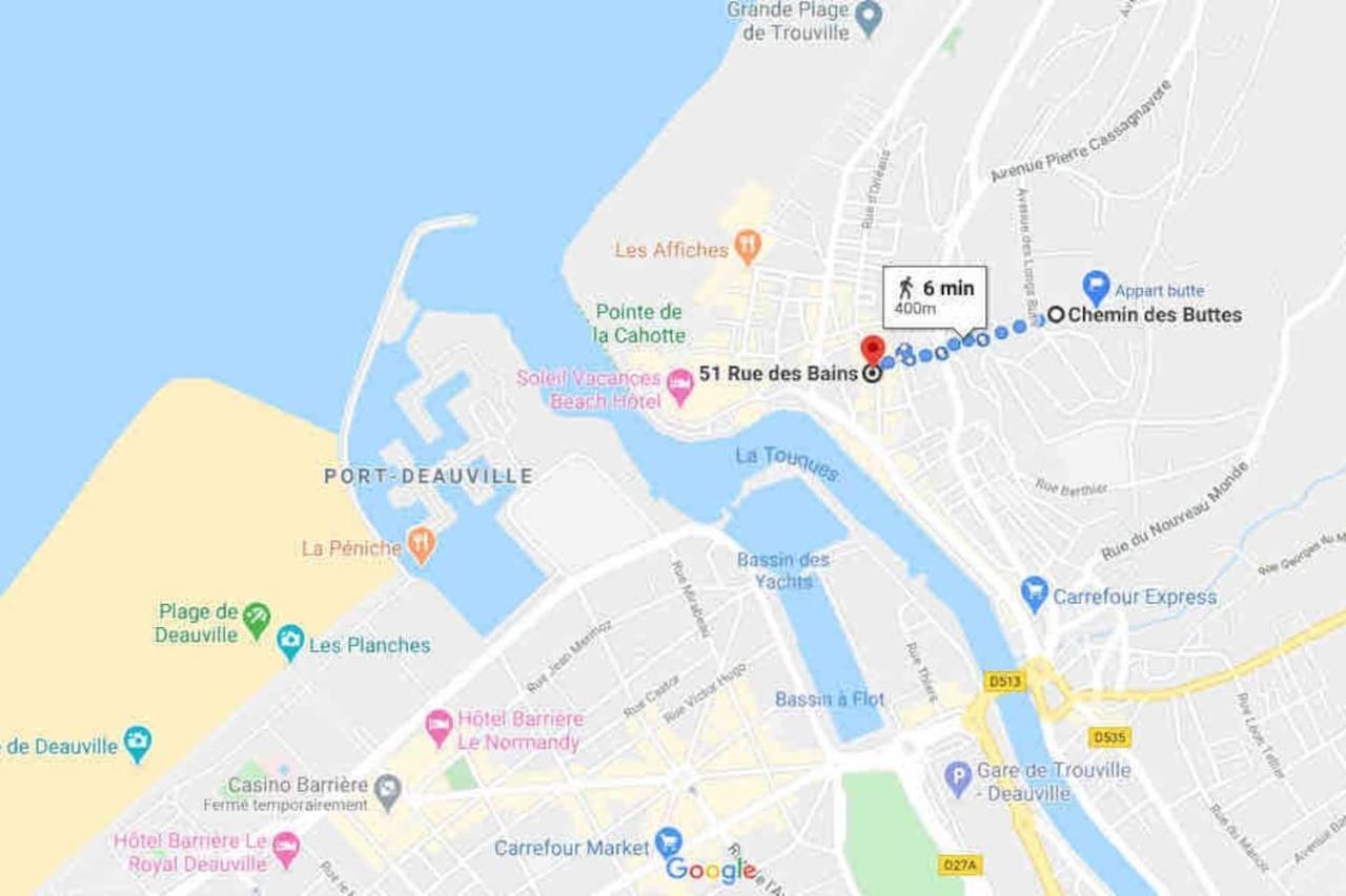Appartement Avec Terrasse Vue Mer Trouville Sur Mer Exterior foto